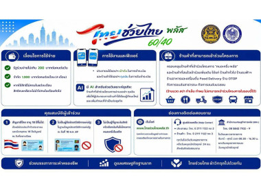 โครงการไทยช่วยไทย พลัส (60/40) พารามิเตอร์รูปภาพ 8